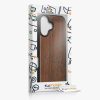 Kwmobile tok Apple iPhone 16-hoz, barna, fa/szilikon, KWM000022US001C