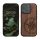 Kwmobile tok Apple iPhone 16 Pro készülékhez, barna, fa/szilikon, KWM000022UT001C