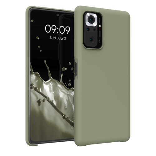 Kwmobile tok Xiaomi Redmi Note 10 Pro-hoz, világoszöld, szilikon, KWM000012OI009C