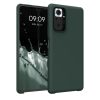 Kwmobile tok Xiaomi Redmi Note 10 Pro-hoz, sötétzöld, szilikon, KWM000012OI010C