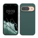 Kwmobile tok Google Pixel 9/Pixel 9 Pro készülékhez, zöld, szilikon, KWM000020PI018C