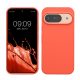 Kwmobile tok Google Pixel 9/Pixel 9 Pro készülékhez, rózsaszín, szilikon, KWM000020PI020C