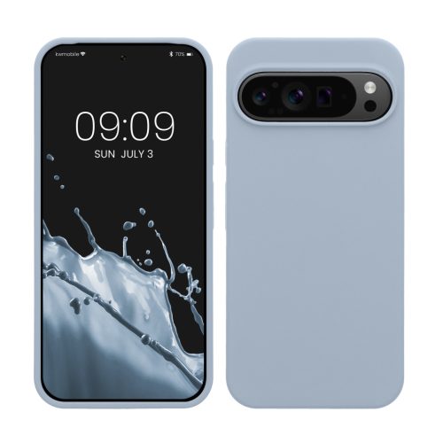 Kwmobile Google Pixel 9 Pro XL tok, világoskék, szilikon, KWM000020PV013C