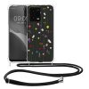 Kwmobile tok nyakpánttal Xiaomi Redmi Note 12 Pro 5G-hez, többszínű, szilikon, KWM000018CU004C