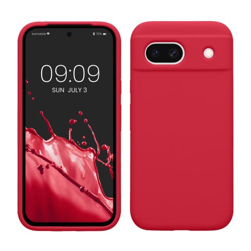 Kwmobile Google Pixel 8a tok, rózsaszín, szilikon, KWM000020KQ038C