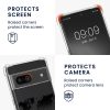 Kwmobile tok nyakpánttal Google Pixel 8a-hoz, átlátszó/fekete, szilikon, KWM000020KX004C