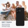 Kwmobile Poco F6 Pro tok, fekete, szilikon, KWM000020QF001C
