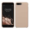 Kwmobile tok Apple iPhone 8 Plus/iPhone 7 Plus készülékhez, krémszínű, szilikon, KWM0000087L104C