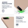 Kwmobile tok Apple iPhone 8 Plus/iPhone 7 Plus készülékhez, krémszínű, szilikon, KWM0000087L104C