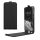 Kwmobile tok Samsung Galaxy S21 készülékhez, fekete, öko bőr/szilikon, KWM000021VM001C