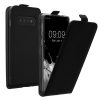 Kwmobile tok Samsung Galaxy S10 készülékhez, fekete, öko-bőr/szilikon, KWM000021VN001C