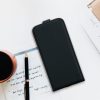 Kwmobile tok Samsung Galaxy A12 készülékhez, fekete, öko bőr/szilikon, KWM000021VO001C