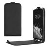 Kwmobile tok Samsung Galaxy S10e-hez, fekete, öko bőr/szilikon, KWM000021VP001C