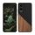 Kwmobile tok OnePlus Nord CE4 Lite-hoz, barna/fekete, fa/szilikon, KWM000022UX001C