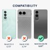 Kwmobile tok OnePlus Nord CE4 Lite-hoz, barna/fekete, fa/szilikon, KWM000022UX001C
