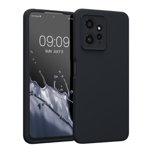 Kwmobile tok Xiaomi Redmi Note 12-höz, sötétkék, szilikon, KWM000018UL021C