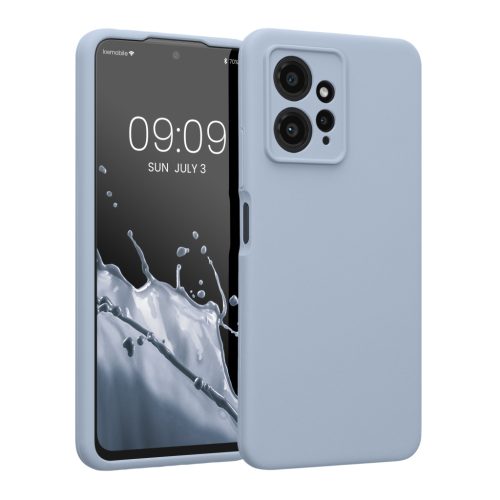 Kwmobile tok Xiaomi Redmi Note 12-höz, világoskék, szilikon, KWM000018UL022C