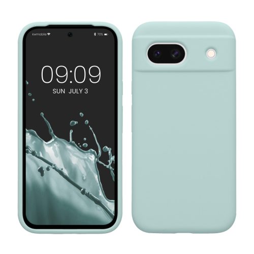 Kwmobile Google Pixel 8a tok, világoszöld, szilikon, KWM000020KQ045C