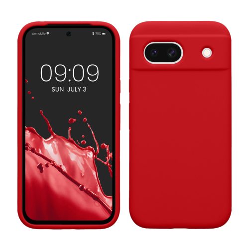 Kwmobile Google Pixel 8a tok, piros, szilikon, KWM000020KQ051C