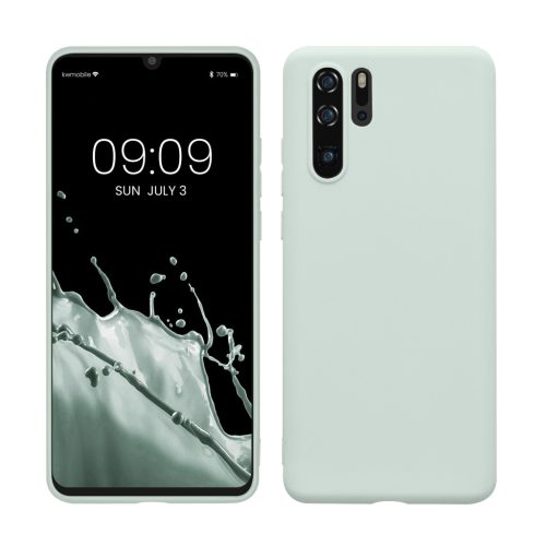 Kwmobile Huawei P30 Pro tok, világoszöld, szilikon, KWM000009MI024C