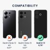 Kwmobile tok Xiaomi Redmi 13-hoz, fekete, szilikon, KWM000020QI001C