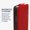 Kwmobile tok Samsung Galaxy Xcover 5-höz, piros, öko-bőr/szilikon, KWM000012NW003C