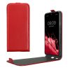 Kwmobile tok Samsung Galaxy A54 5G-hez, piros, öko-bőr/szilikon, KWM000018TT003C