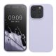 Kwmobile tok Apple iPhone 15 Pro készülékhez, világoslila, szilikon, KWM000020CC039C