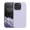 Kwmobile tok Apple iPhone 15 Pro készülékhez, világoslila, szilikon, KWM000020CC039C