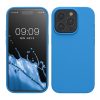 Kwmobile tok Apple iPhone 15 Pro készülékhez, kék, szilikon, KWM000020CC044C