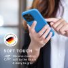 Kwmobile tok Apple iPhone 15 Pro készülékhez, kék, szilikon, KWM000020CC044C