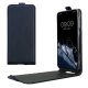 Kwmobile tok Samsung Galaxy A55 5G-hez, sötétkék, öko-bőr/szilikon, KWM000021OP002C