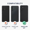 Kwmobile tok Samsung Galaxy A55 5G-hez, átlátszó, szilikon, KWM000021VT001C
