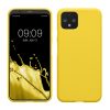 Kwmobile Google Pixel 4 tok, sárga, szilikon, KWM000010ON016C