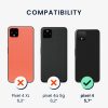Kwmobile Google Pixel 4 tok, sárga, szilikon, KWM000010ON016C