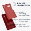 Kwmobile Google Pixel 6a tok, piros, szilikon, KWM000015FZ060C