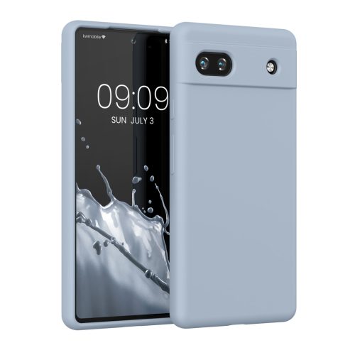 Kwmobile Google Pixel 6a tok, világoskék, szilikon, KWM000015FZ061C