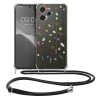 Kwmobile tok nyakpánttal Xiaomi Redmi 12-höz, többszínű, szilikon, KWM0000209P003C
