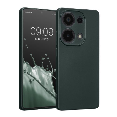 Kwmobile tok Xiaomi Redmi Note 13 Pro-hoz, zöld, szilikon, KWM000020LZ005C