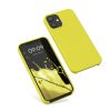 Kwmobile tok Apple iPhone 12 Mini készülékhez, sárga, szilikon, KWM000011JO070C