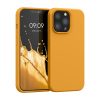 Kwmobile tok Apple iPhone 13 Pro készülékhez, narancssárga, szilikon, KWM000013OX050C