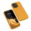 Kwmobile tok Apple iPhone 13 Pro készülékhez, narancssárga, szilikon, KWM000013OX050C