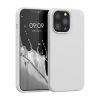 Kwmobile tok Apple iPhone 13 Pro készülékhez, fehér, szilikon, KWM000013OX051C