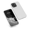Kwmobile tok Apple iPhone 13 Pro készülékhez, fehér, szilikon, KWM000013OX051C