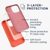 Kwmobile tok Apple iPhone 13 Pro készülékhez, rózsaszín, szilikon, KWM000013OX052C