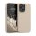 Kwmobile tok Apple iPhone 13 Pro készülékhez, krémszínű, szilikon, KWM000013OX053C
