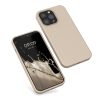 Kwmobile tok Apple iPhone 13 Pro készülékhez, krémszínű, szilikon, KWM000013OX053C