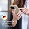 Kwmobile tok Apple iPhone 13 Pro készülékhez, krémszínű, szilikon, KWM000013OX053C