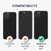 Kwmobile tok Apple iPhone 14 Plus-hoz, rózsaszín, szilikon, KWM000016NJ027C
