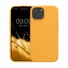 Kwmobile tok Apple iPhone 15-höz, narancssárga, szilikon, KWM000020CA012C